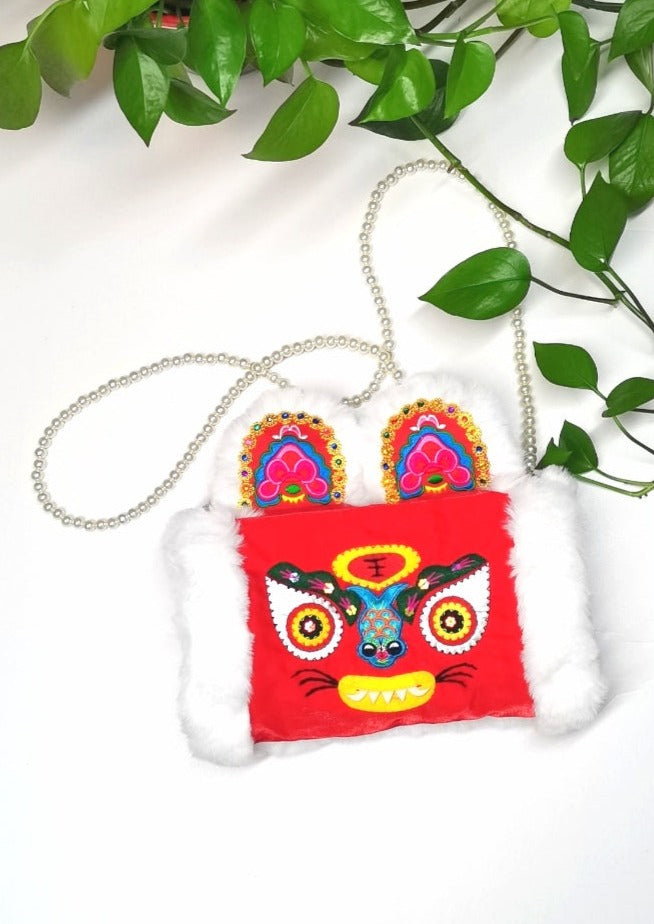 Chinese New Year | Real Rabbit Fur Hat & Muff (过新年)