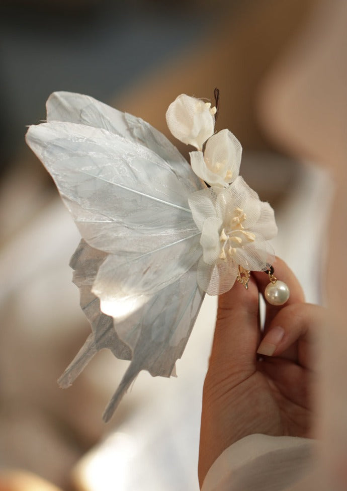 Butterfly Dream | 1 Pc Feather Butterfly Hairclips (蝴蝶梦)