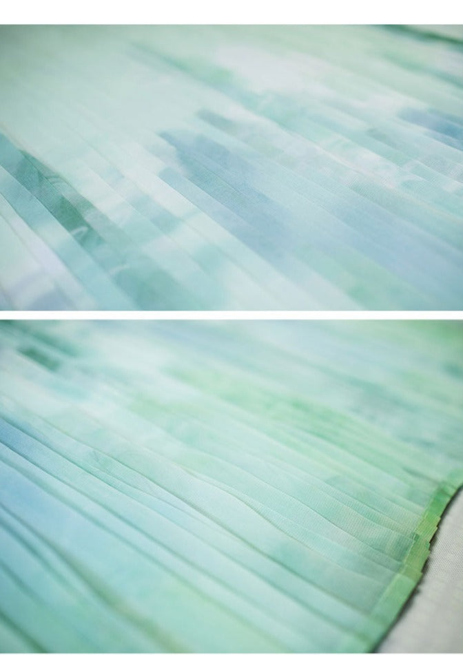 Water Wave | Modern Ma Mian Skirt (水波纹)