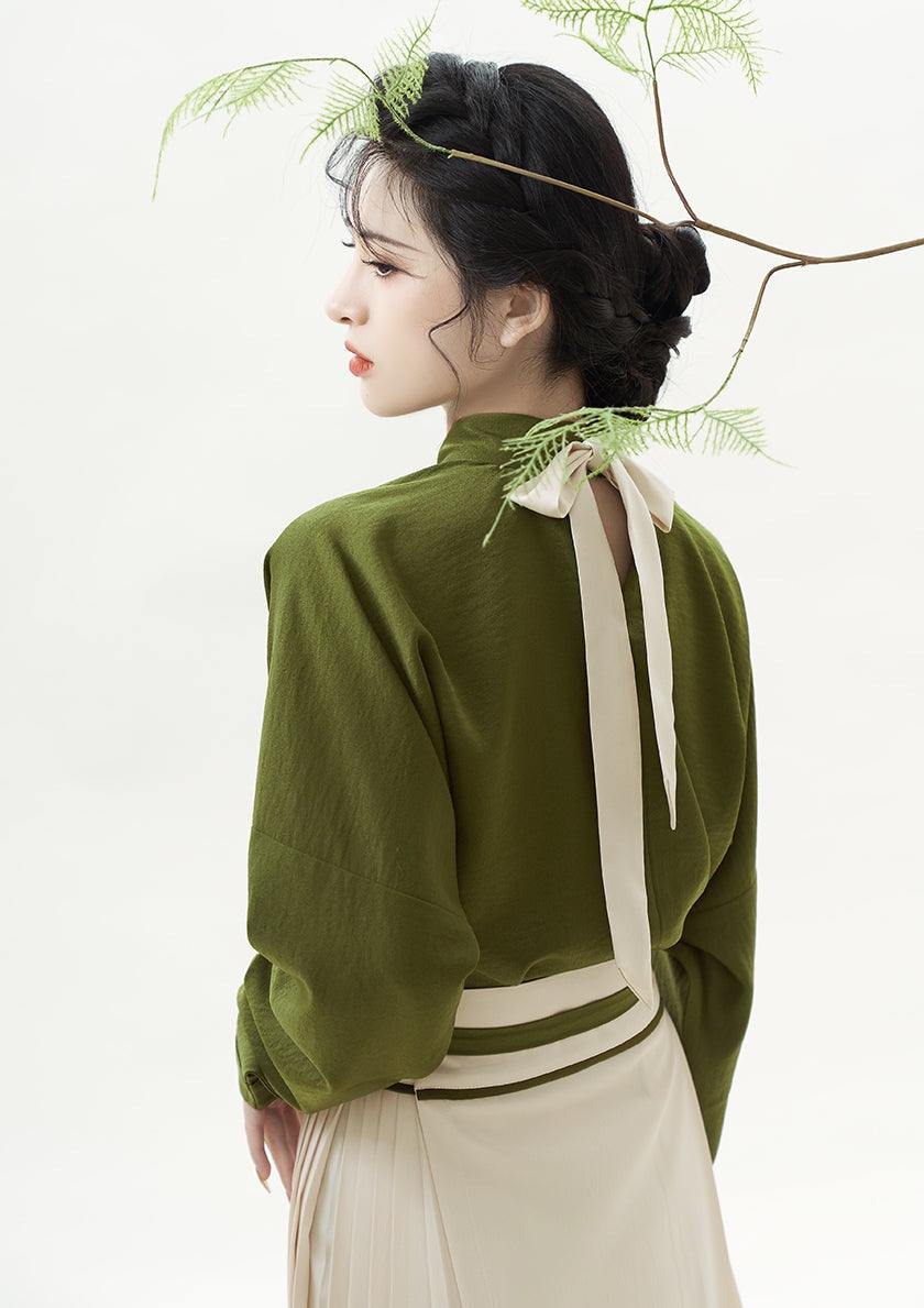 Green Tea | Modern Hanfu Set (捻茶)