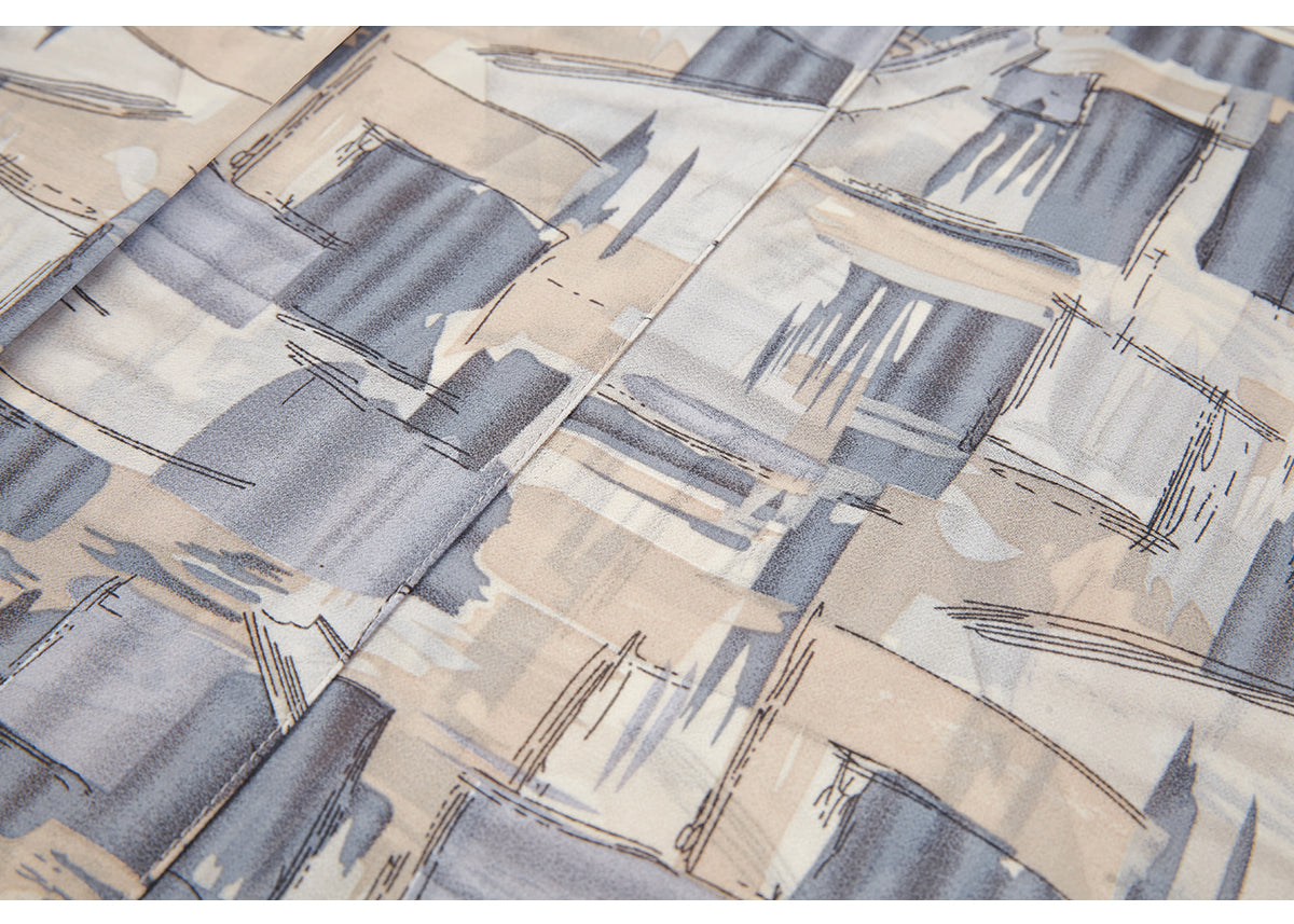 Summer Path | Modern Blue / Beige Hanfu (阡陌)