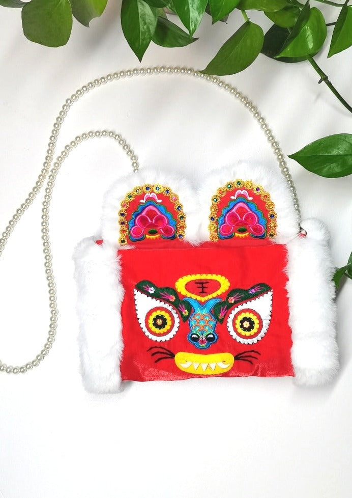 Chinese New Year | Real Rabbit Fur Hat & Muff (过新年)