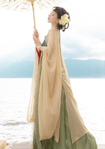 Fairyland | Tang Yellow Hanfu Dress (仙居)