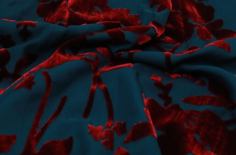 Meiling | Navy Velvet Qipao (夜上海)