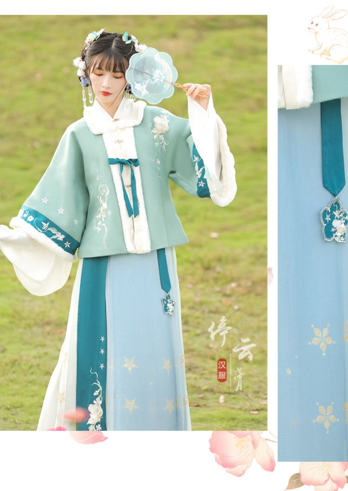 Chilly Year | Ming Winter Hanfu (广寒岁辞)