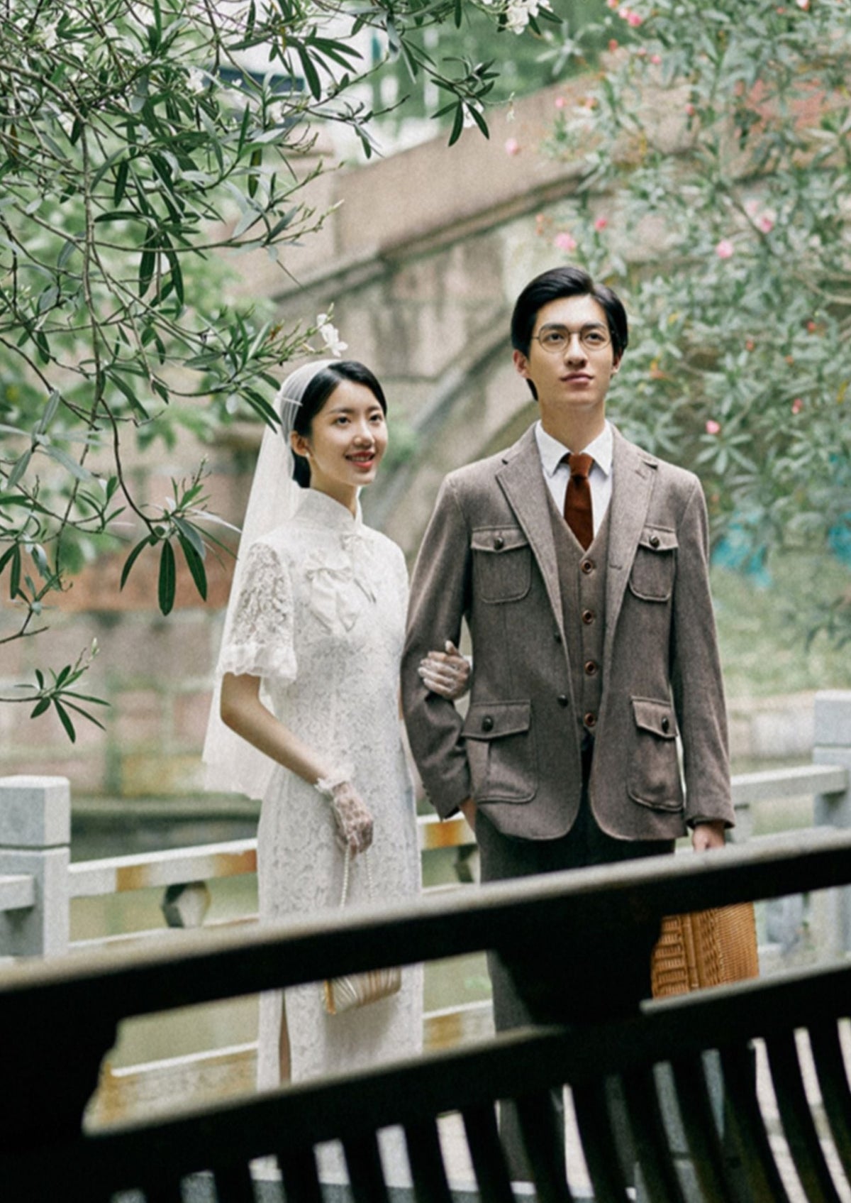 White Bridal Qipao Dress (WQP03)