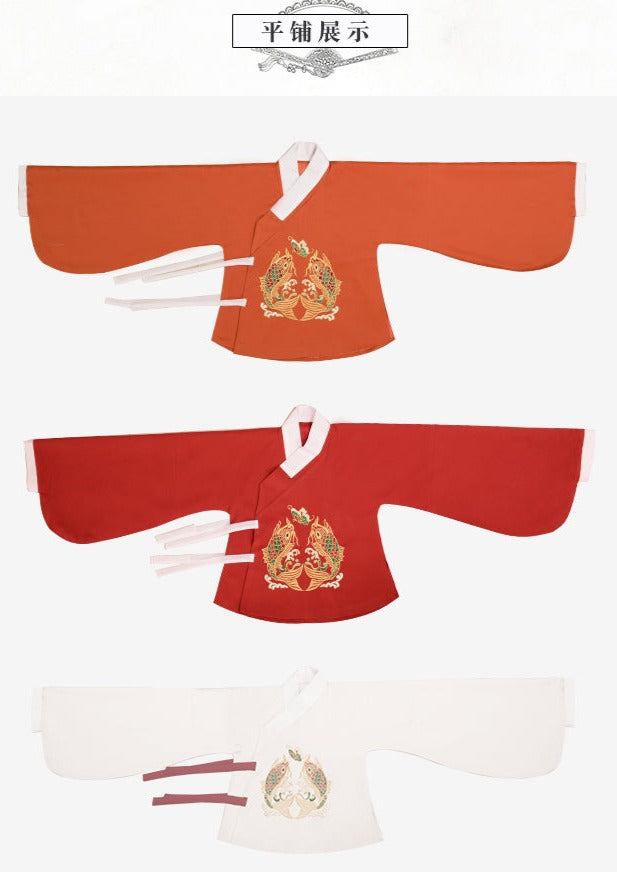 Water Trout | Ming Hanfu Shirt (青鲤)