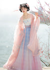 Pink Aqua | Pink Summer Hanfu Dress (水挼粉)
