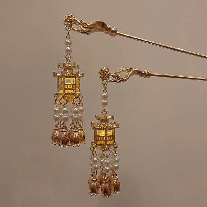 Pavilion | Lantern Tassel Hairpin (PvlHpn01)