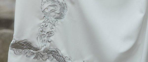 Crane | White Men's Hanfu (鹤鸣)