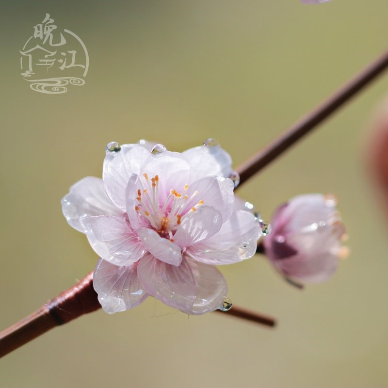 Beauty Plum | 1 Pcs Pink/Purple Hairpin (美人梅)