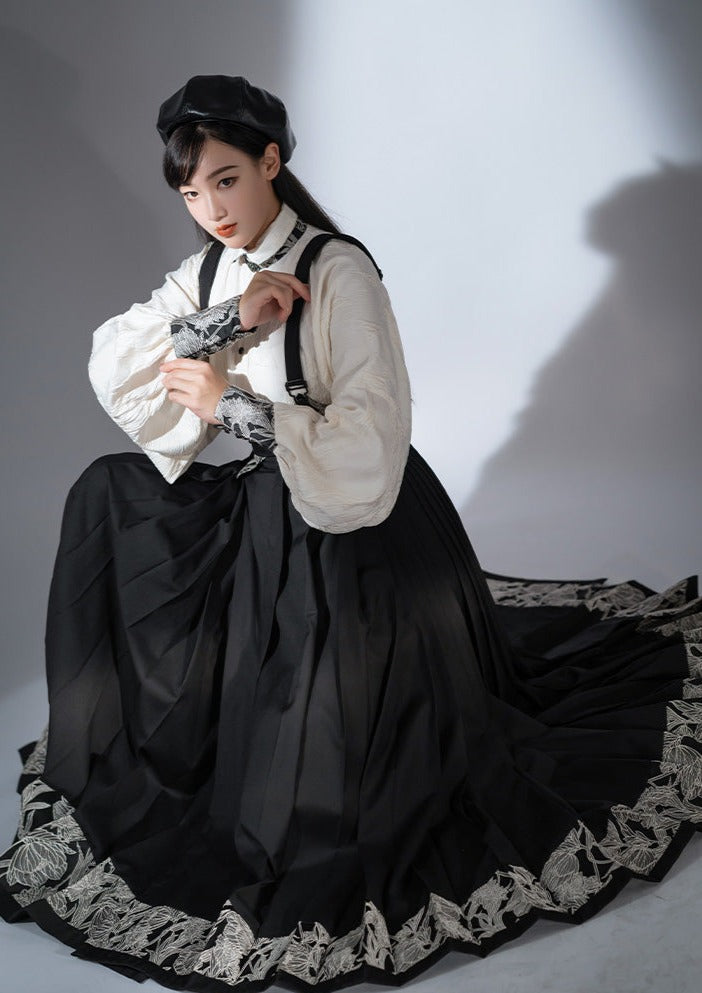 No Man's Land | Modern Black Hanfu (无人区)