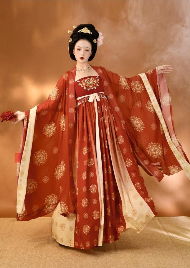chinese red dress Chinese Red Dress Chic Silk Long Cheongsam Dress
