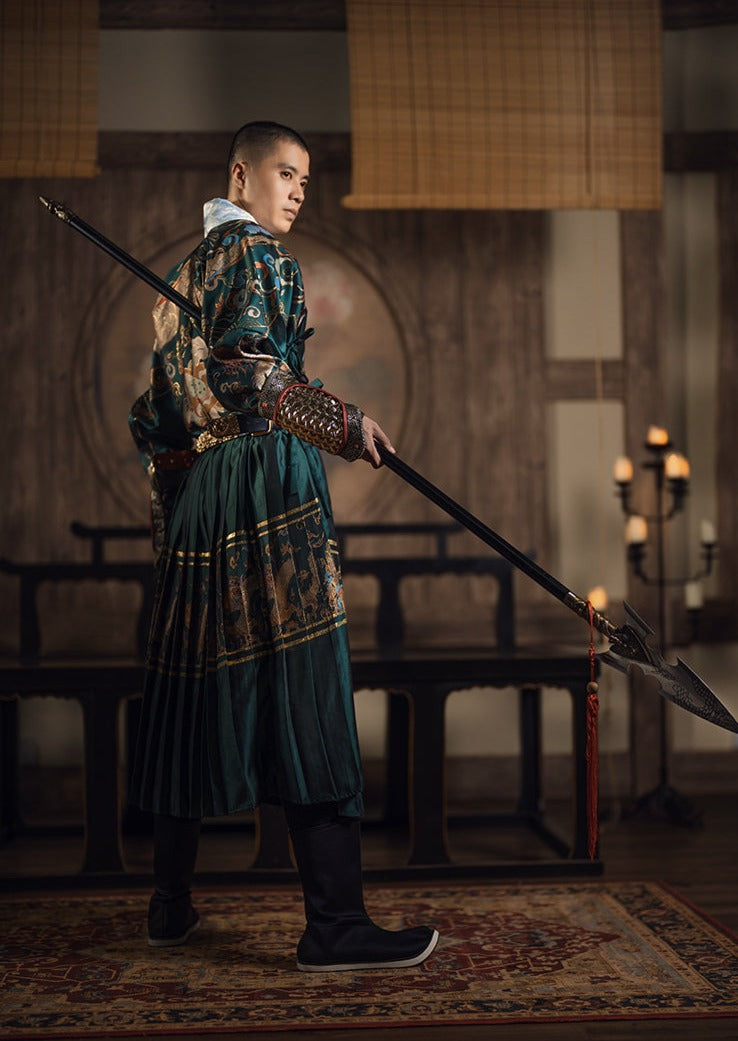 Assassination | Uni-Sex 4-Pieces Embroidered Flying Fish Hanfu (刺诏)