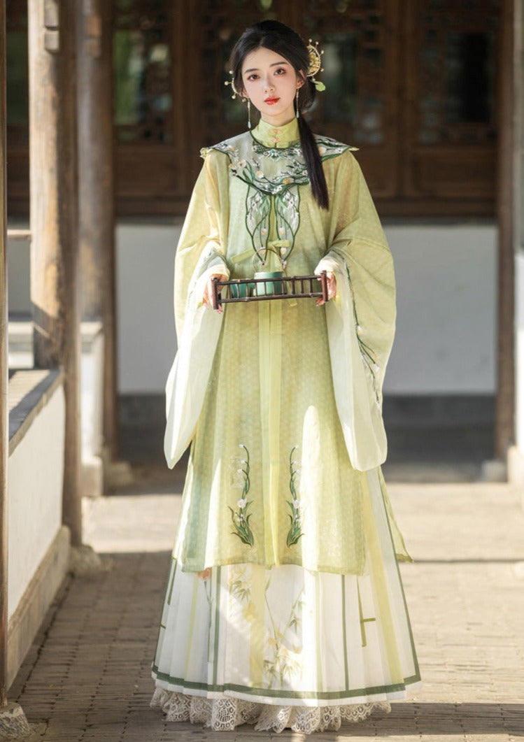 Aroma Lily | 5-Pieces Hanfu Dress (水夜香合)