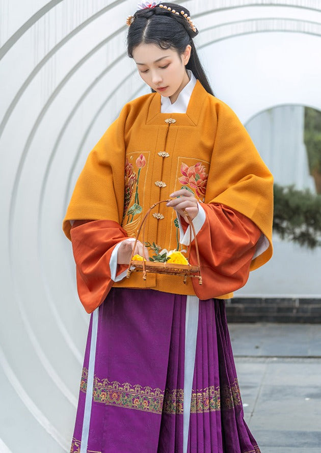 Water Trout | Ming Hanfu Cardigan (青鲤)