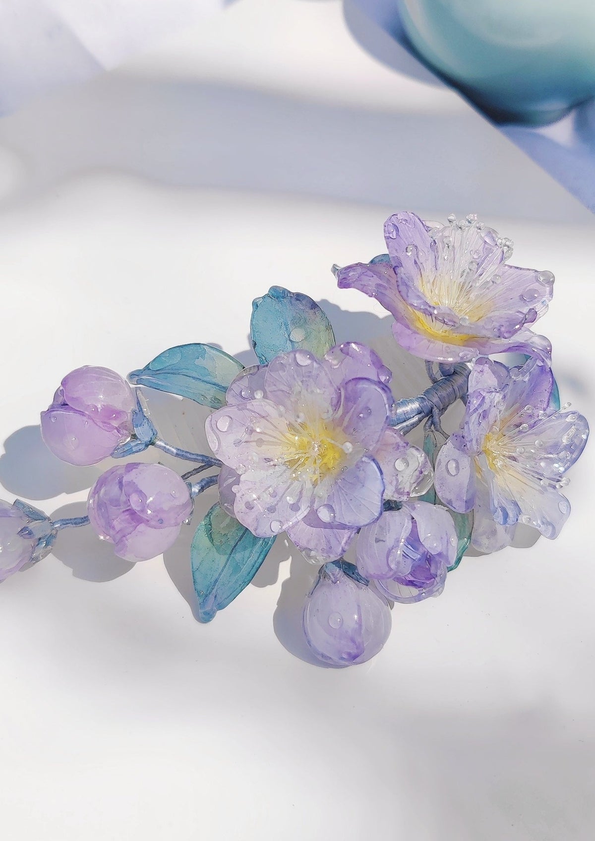 Hydrangea | 1 Pc Purple Hairpin (Hydrangea)