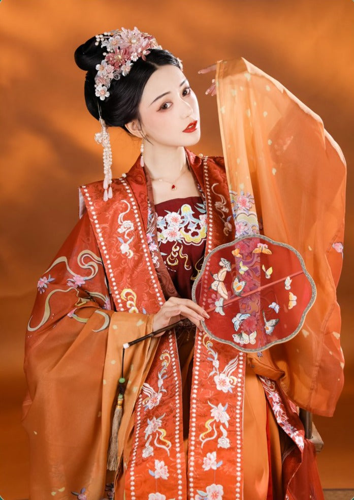 Peaceful Joy | Song Hanfu Dress (清平乐)