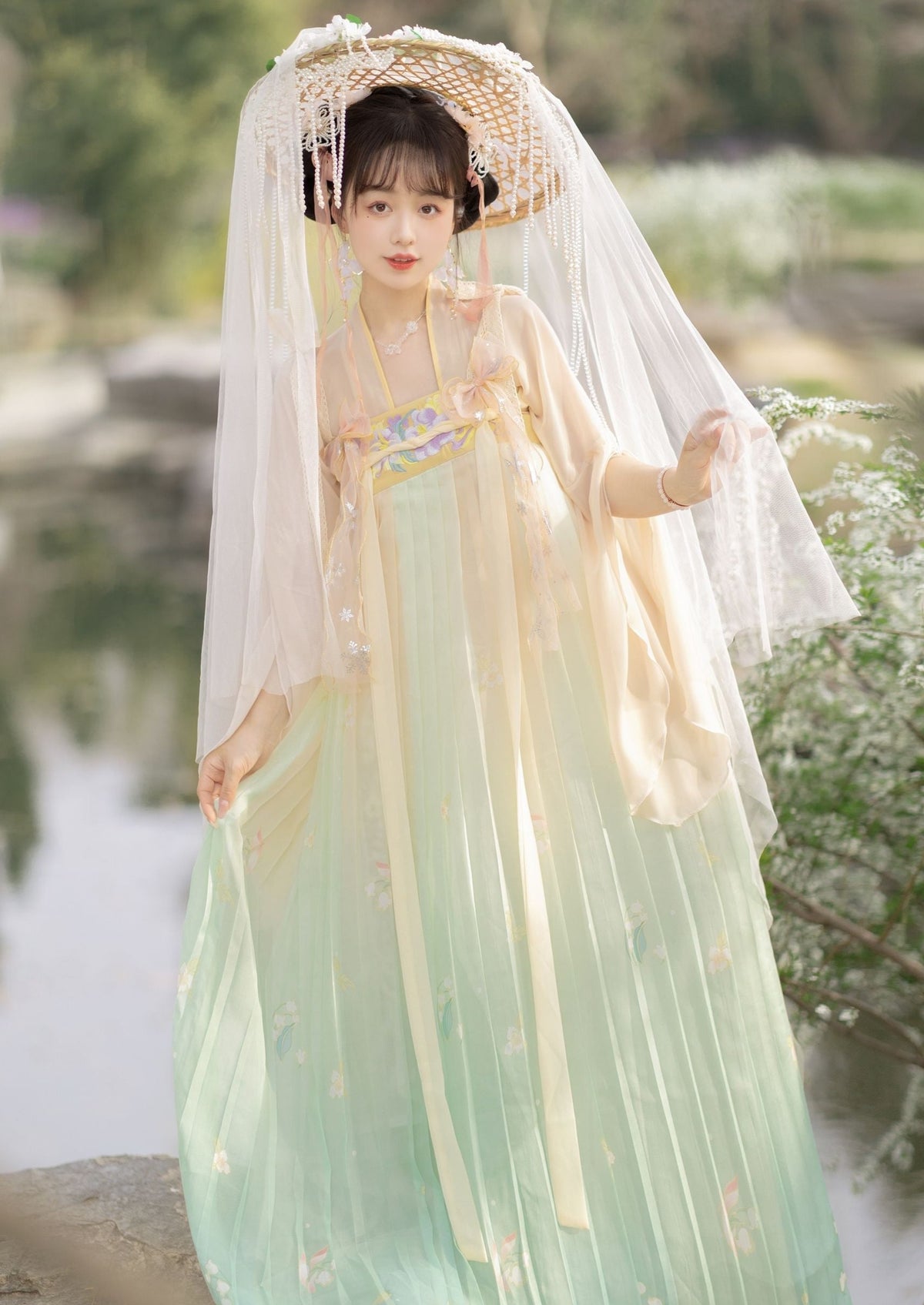 Summer Encounter | Green Hanfu Dress (又见夏)