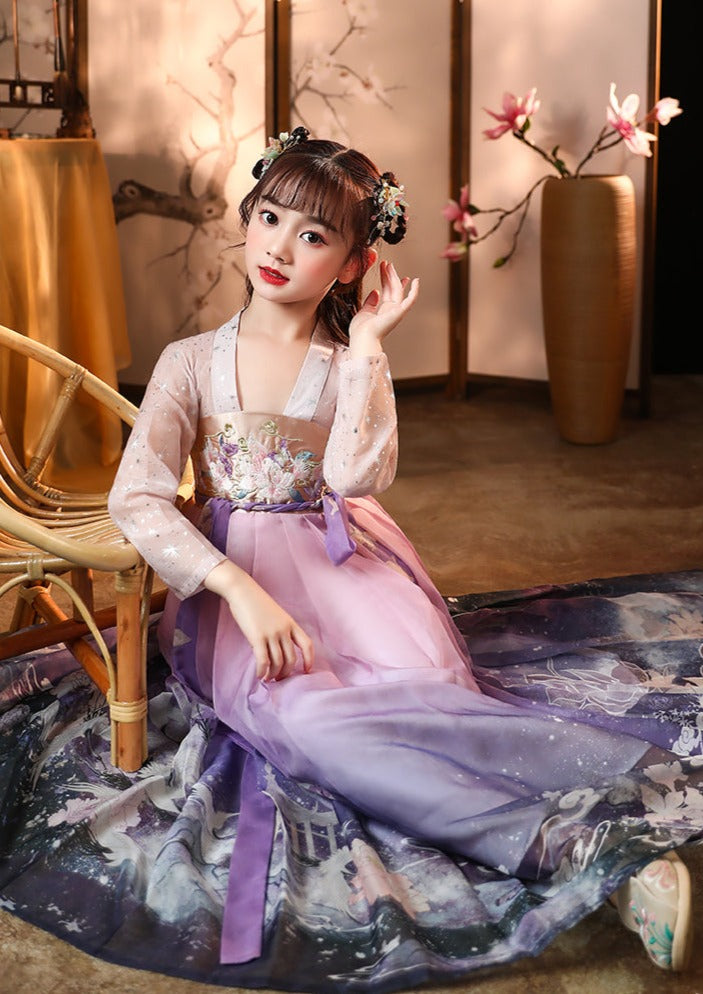 Secret Garden | Kid Purple Dress (游园惊梦)