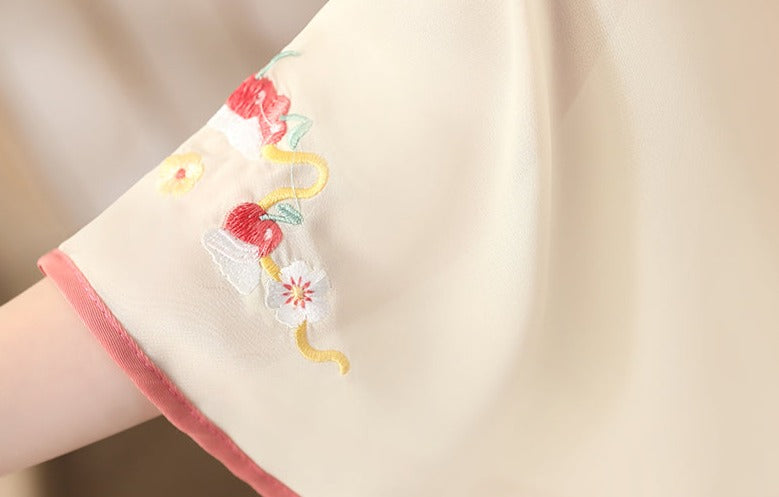 Cherry Smoothie | Kid Pink Dress (樱桃沙冰)