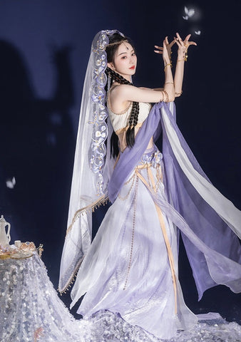 Mysterious Princess | West Regions Gown (兰鸢暮紫) – NewMoonDance