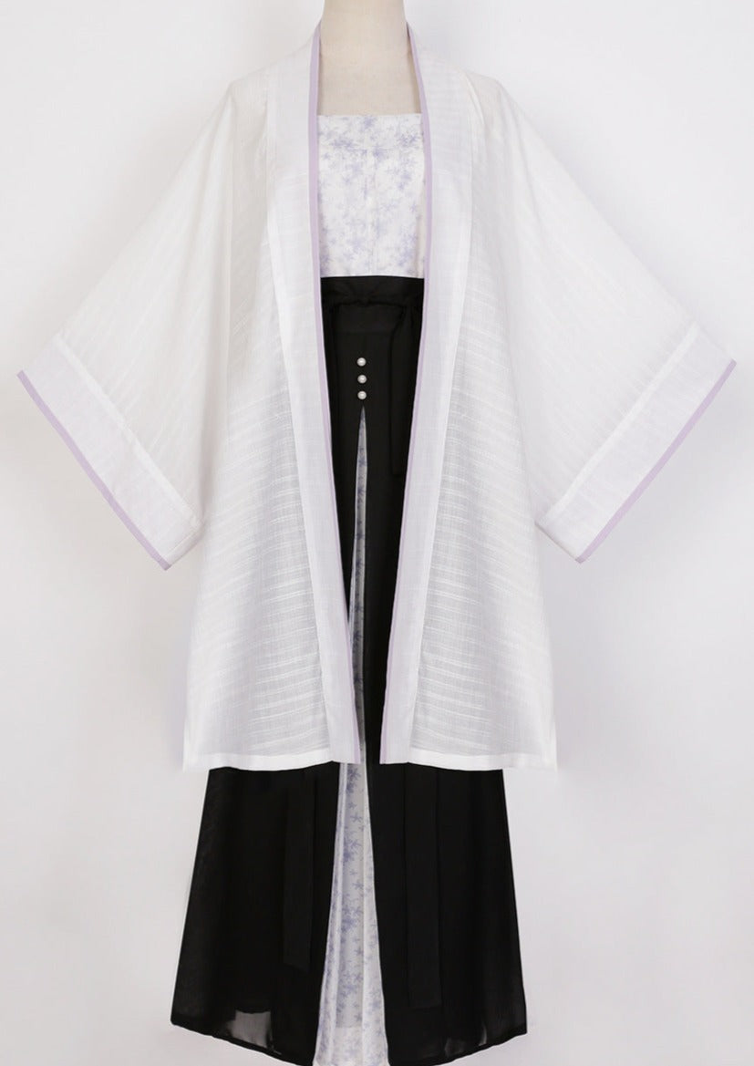 Flower Mirror | Modern Purple Hanfu (繁花镜)