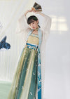 Golden Water | Green Summer Hanfu Dress (金碧山水)