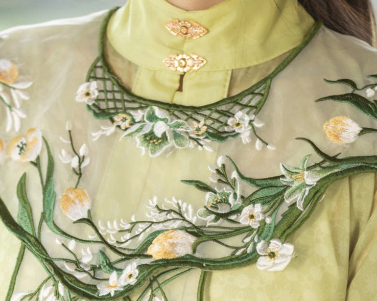 Aroma Lily | 5-Pieces Hanfu Dress (水夜香合)