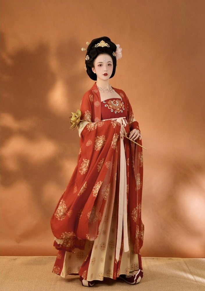 Red Cloud | Red Hanfu Dress (燕云台)
