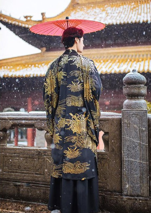 Nightingale | Black Men's Hanfu (夜莺)