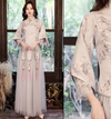 Bridesmaids Gray Chinese Style Dress (BM05)