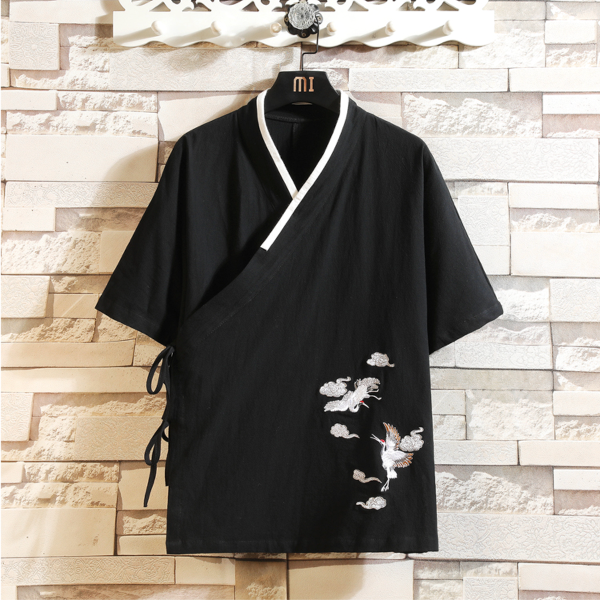 HongXi | Blue Uni-Sex Asian Robe / Kimono (鸿熙)