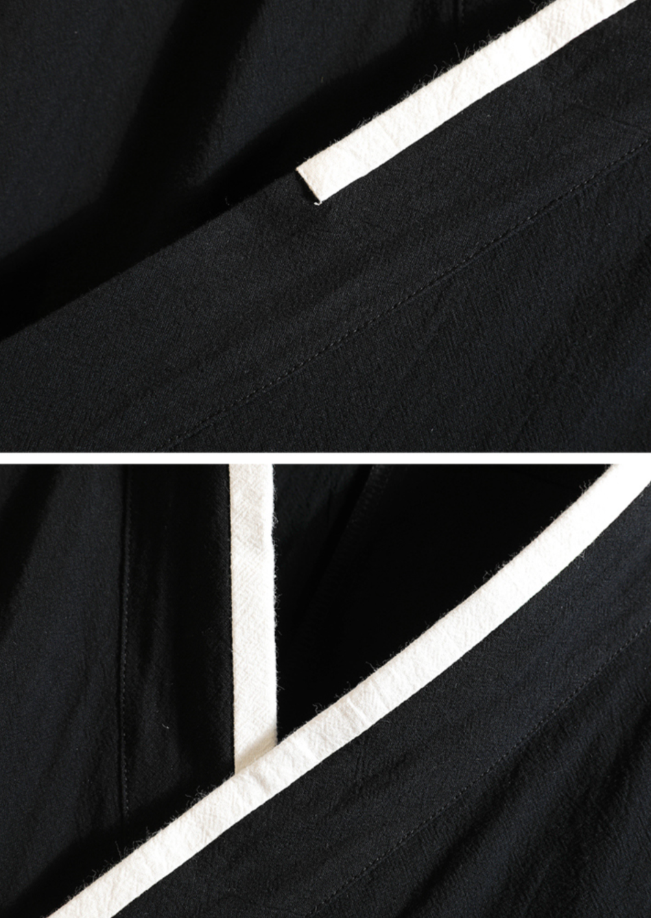 HongXi | Gray Uni-Sex Asian Robe / Kimono (鸿熙)