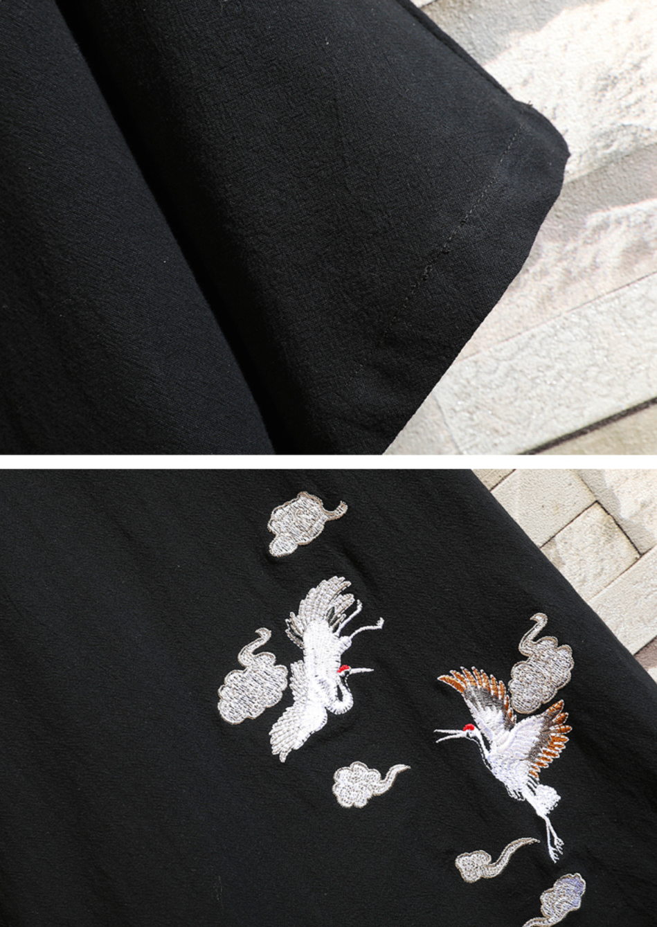 HongXi | Blue Uni-Sex Asian Robe / Kimono (鸿熙)