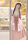 Pink Bunny | Modern 2-Pieces Winter Hanfu Set (奇迹暖暖)