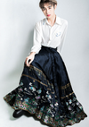 Silk Road | Modern Unisex Black Skirt (丝绸之路)