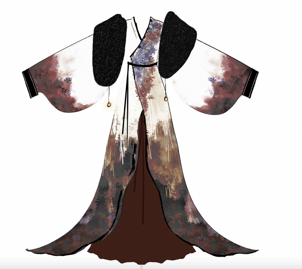 Hongmen Banquet | Luxurious Hanfu Gown (鸿宴)