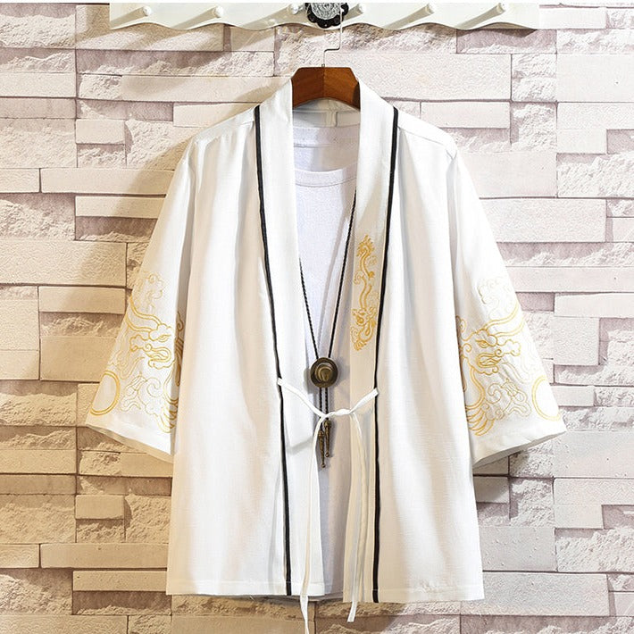 Muci | Dragon Uni-Sex Asian Robe / Kimono (暮词)