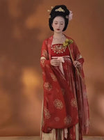 Red Cloud | Red Hanfu Dress (燕云台)